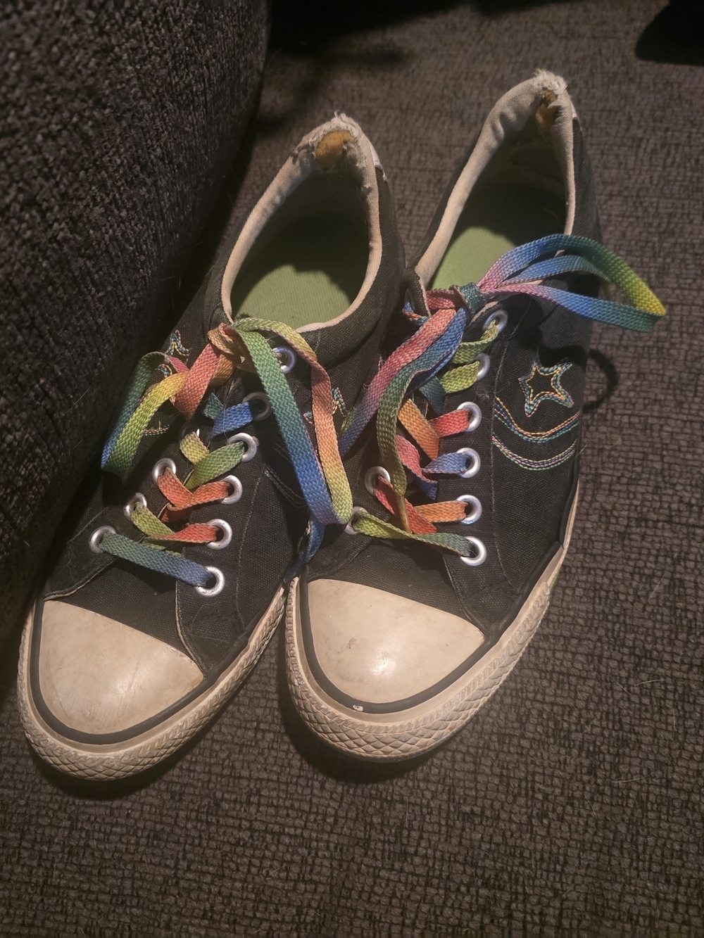 Converse | All Star Chuck Taylor Rainbow Sneakers Size 9 - Picture 2 of 4